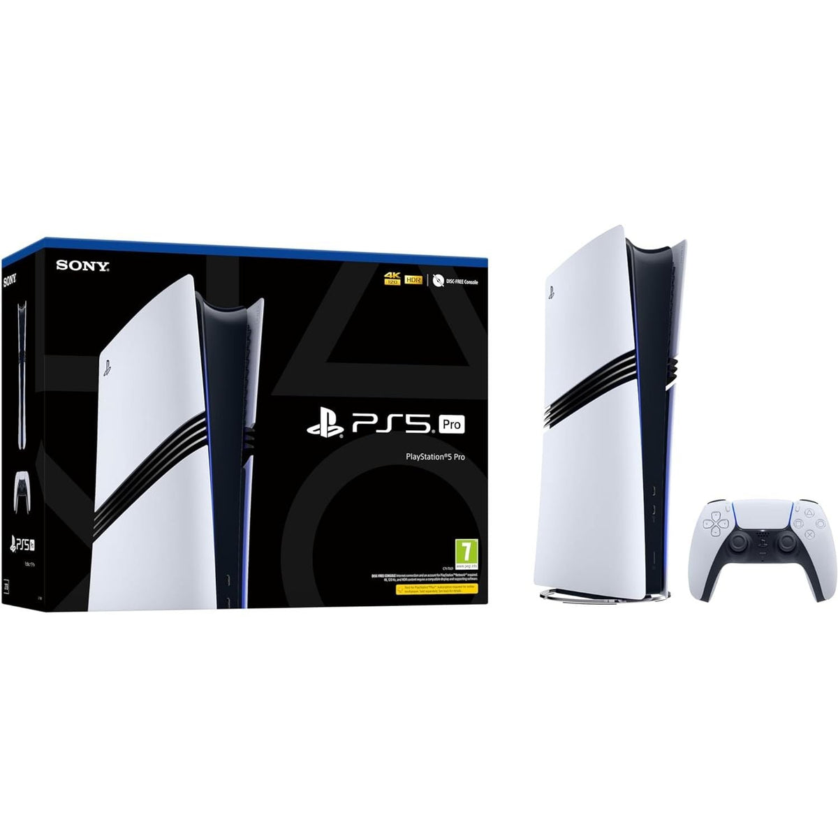 PlayStation 5 Pro Console - 2TB Digital Edition Slim Gaming Console