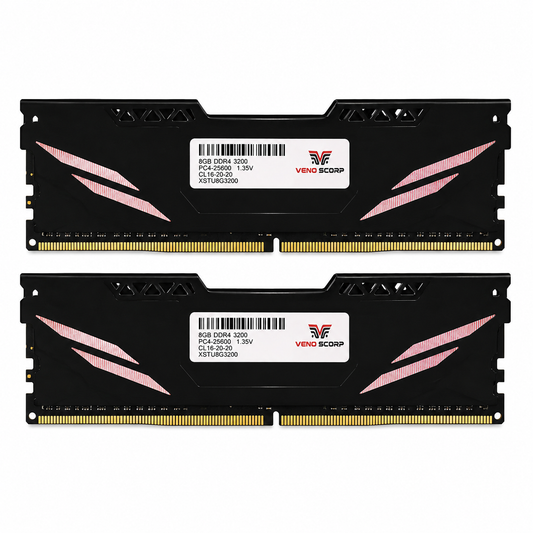 Veno Scorp DDR4 3200MHz CL16 Desktop RAM - 8GB / 16GB (2x8GB)